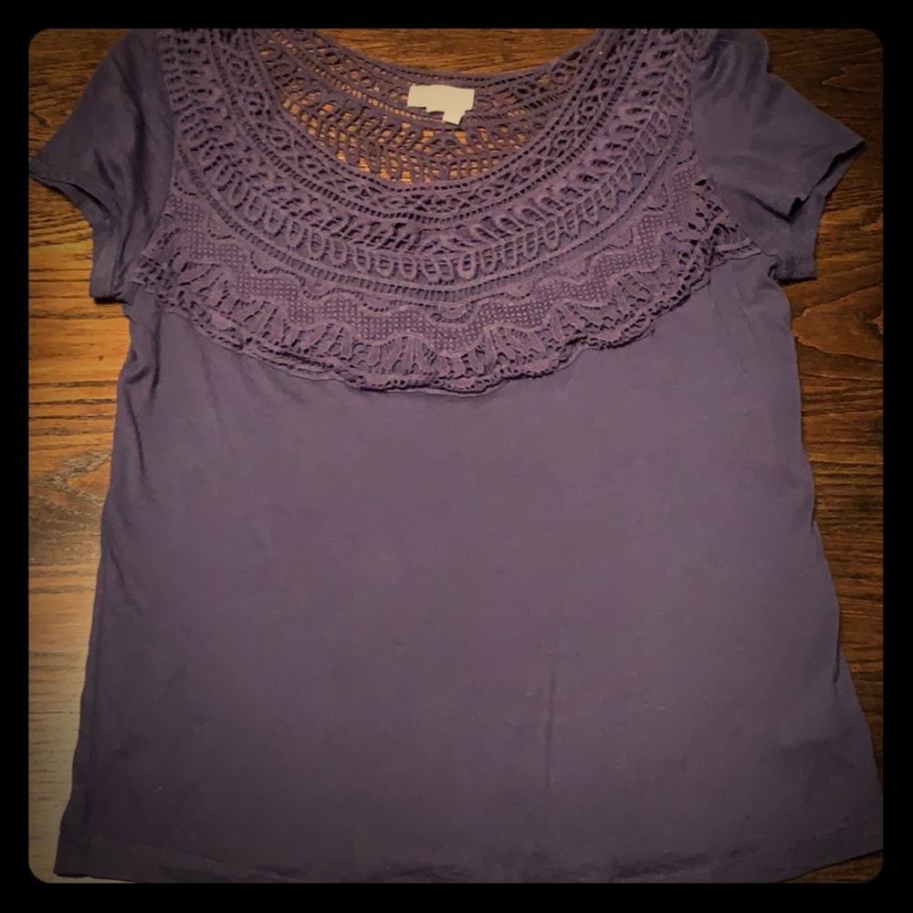 Anthropologie Crochet Top